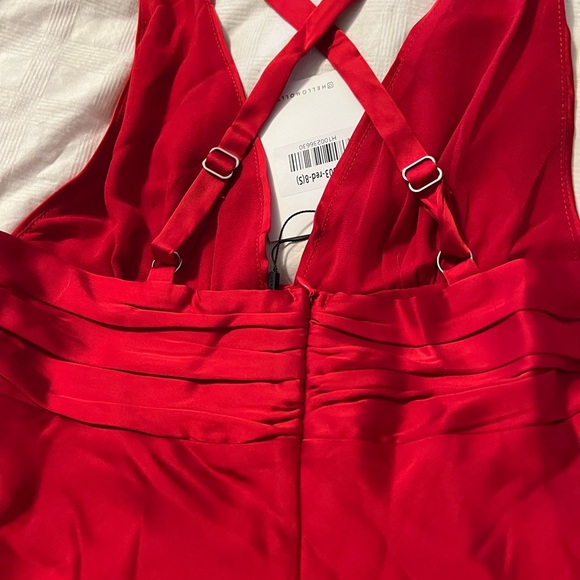 Hello Molly Satin mini dress. - Picture 9 of 10